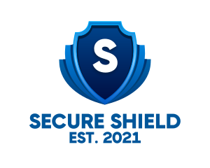 Anti Malware Security Lettermark logo design