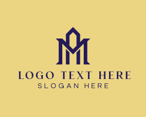 Operations - Professional Finance Letter MA logo design