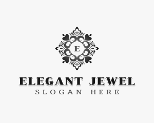 Floral Stylish Jeweler logo design