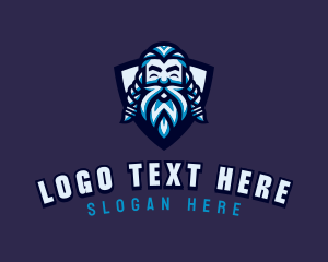 Viking Barbarian Esports logo design