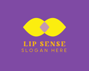 Erotic Lemon Lip  logo design