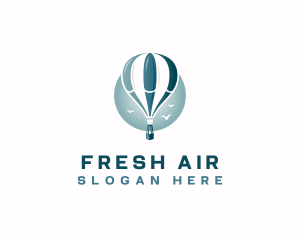 Hot Air Balloon Travel logo design