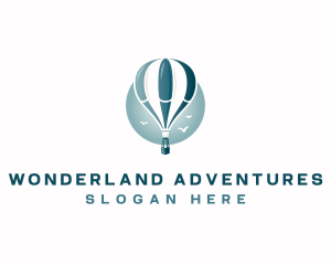 Hot Air Balloon Travel logo design