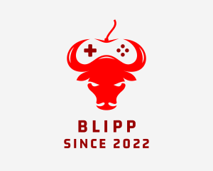Esport - Bull Game Controller logo design