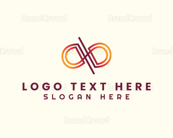 Motion Loop Letter QB Logo