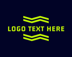 Technician - Gaming Tech Zigzag logo design