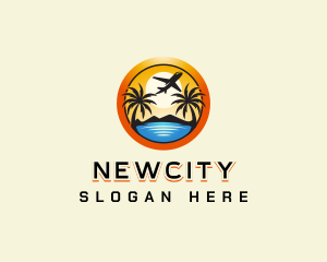 Tropical Summer Travel Logo