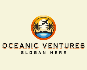 Tropical Summer Travel logo design