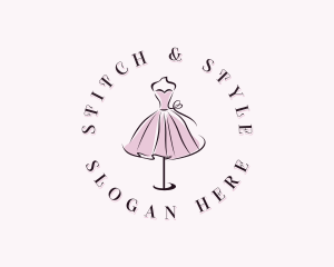 Dressmaker - Fashion Dressmaker Boutique logo design