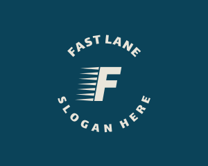 Fast Transport Delivery logo design