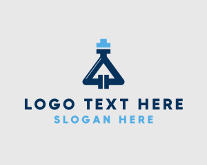 Flask - Plumbing Pipe Flask logo design