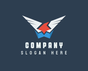 Enterprise - Eagle Wings Letter W logo design
