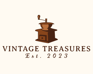 Antique - Antique Coffee Grinder logo design