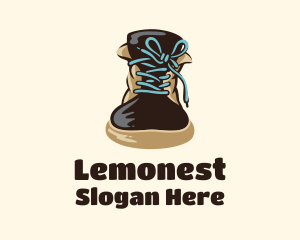 Shoelace Knot Boots Logo