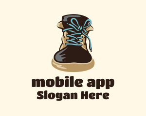 Shoelace Knot Boots Logo