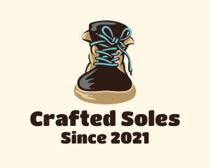 Bootmaker - Shoelace Knot Boots logo design