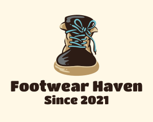 Boots - Shoelace Knot Boots logo design