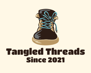 Knot - Shoelace Knot Boots logo design