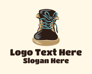 Shoelace Knot Boots Logo