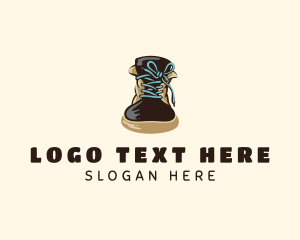 Boots - Shoelace Knot Boots logo design