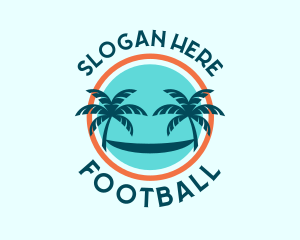 Palm Trees Hammock Logo