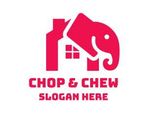 Property Management - Elephant House Sanctuary logo design