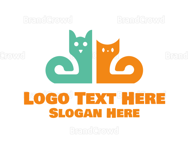 Cats Feline Vet Logo