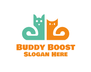 Friend - Cats Feline Vet logo design