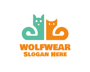 Pet - Cats Feline Vet logo design