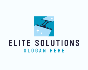 Sparkling Squeegee Cleaning  Logo