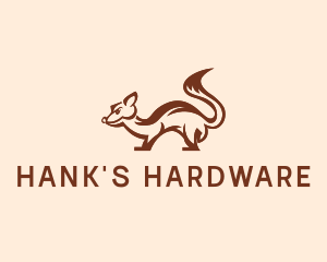 Squirrel Woodland Animal  Logo