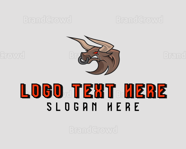 Angry Bull Avatar Logo