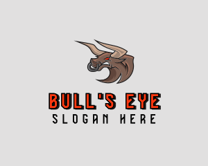 Angry Bull Avatar logo design