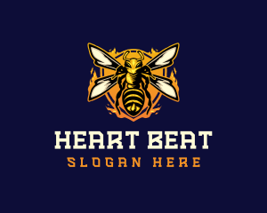  Insect Wasp Hornet logo design