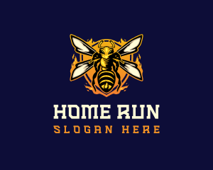  Insect Wasp Hornet logo design