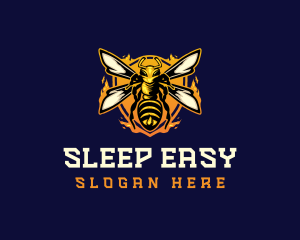  Insect Wasp Hornet logo design