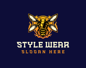  Insect Wasp Hornet logo design