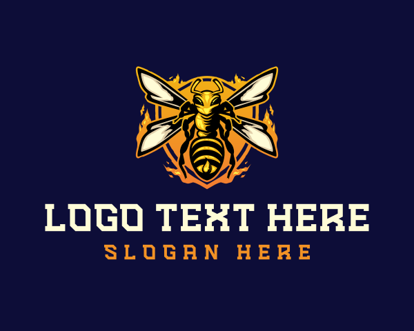 Insect - Insect Wasp Hornet logo design