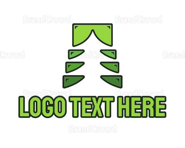 Forest Tree Saw Logo