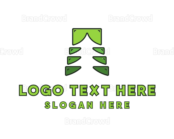 Forest Tree Saw Logo