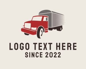 Freight - Delivery Truck Vehicle logo design