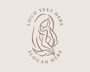 Waxing - Deluxe Female Beauty logo design