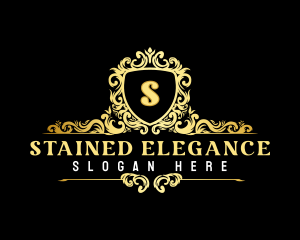 Elegant Royal Shield logo design