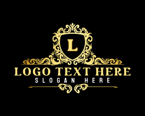 Luxury - Elegant Royal Shield logo design
