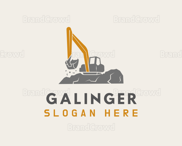 Mountain Builder Excavator Logo