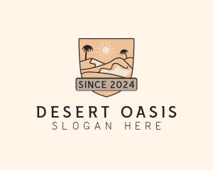 Outdoor Desert Dune logo design