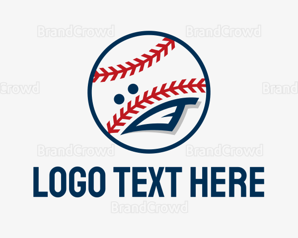 Baseball Sport Face Logo