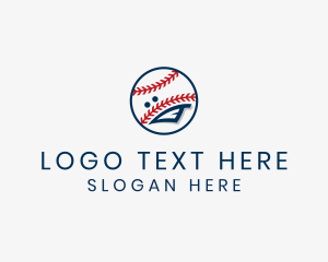 Baseball - Baseball Sport Face logo design