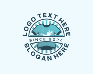 Tee - Shirt Laundry Clothing logo design