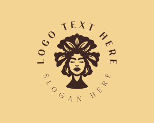 Wig - Afro Hair Salon logo design